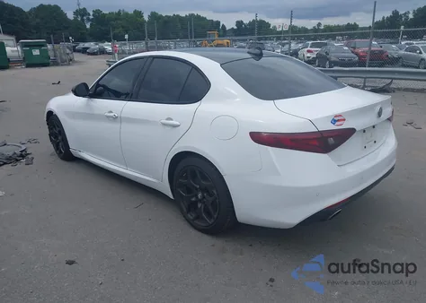 2021 Alfa Romeo Giulia Rwd from USA, damaged, VIN ZARFAMAN4M7648923